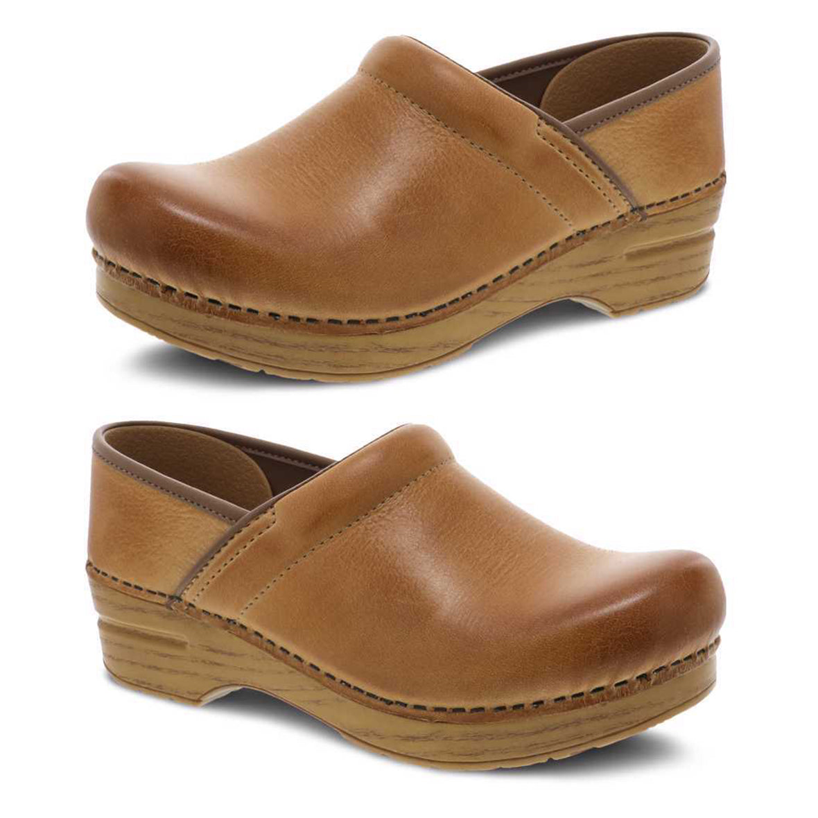 Dansko Personalized Professional Honey Distressed