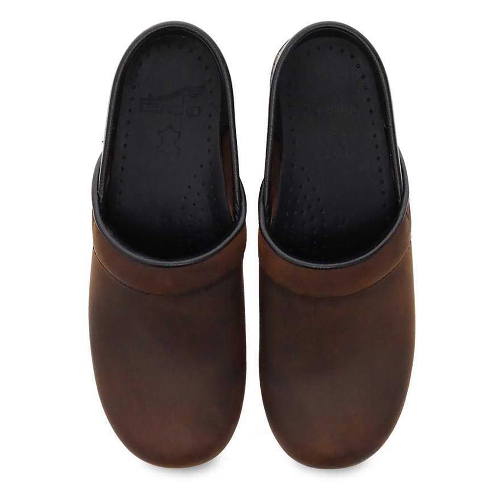 Dansko Personalized Wide Pro Antique Brown Oiled