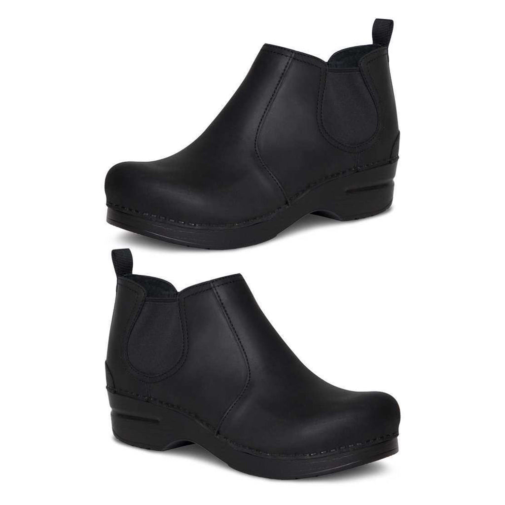 Dansko Personalized Frankie Black Oiled