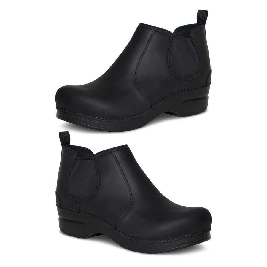 Dansko Personalized Frankie Black Oiled
