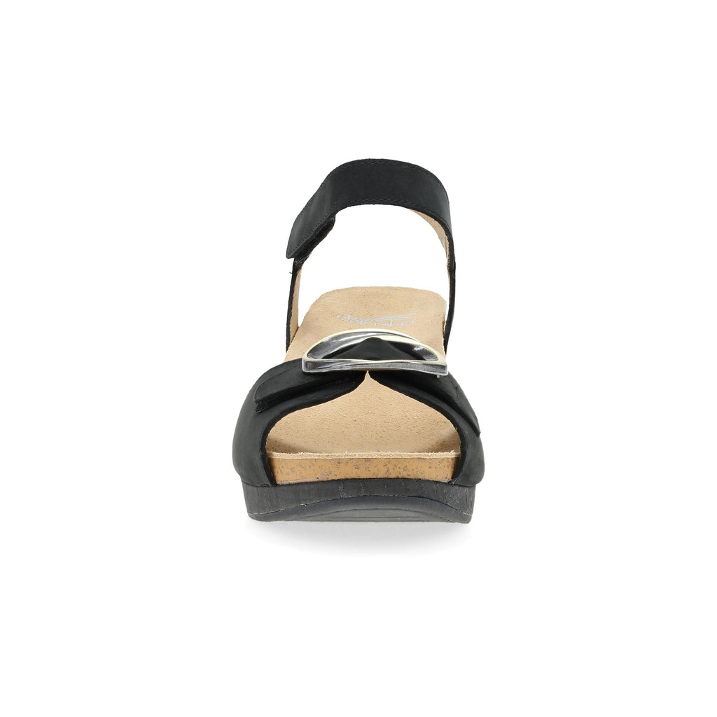 Dansko Stella Black Milled Nubuck