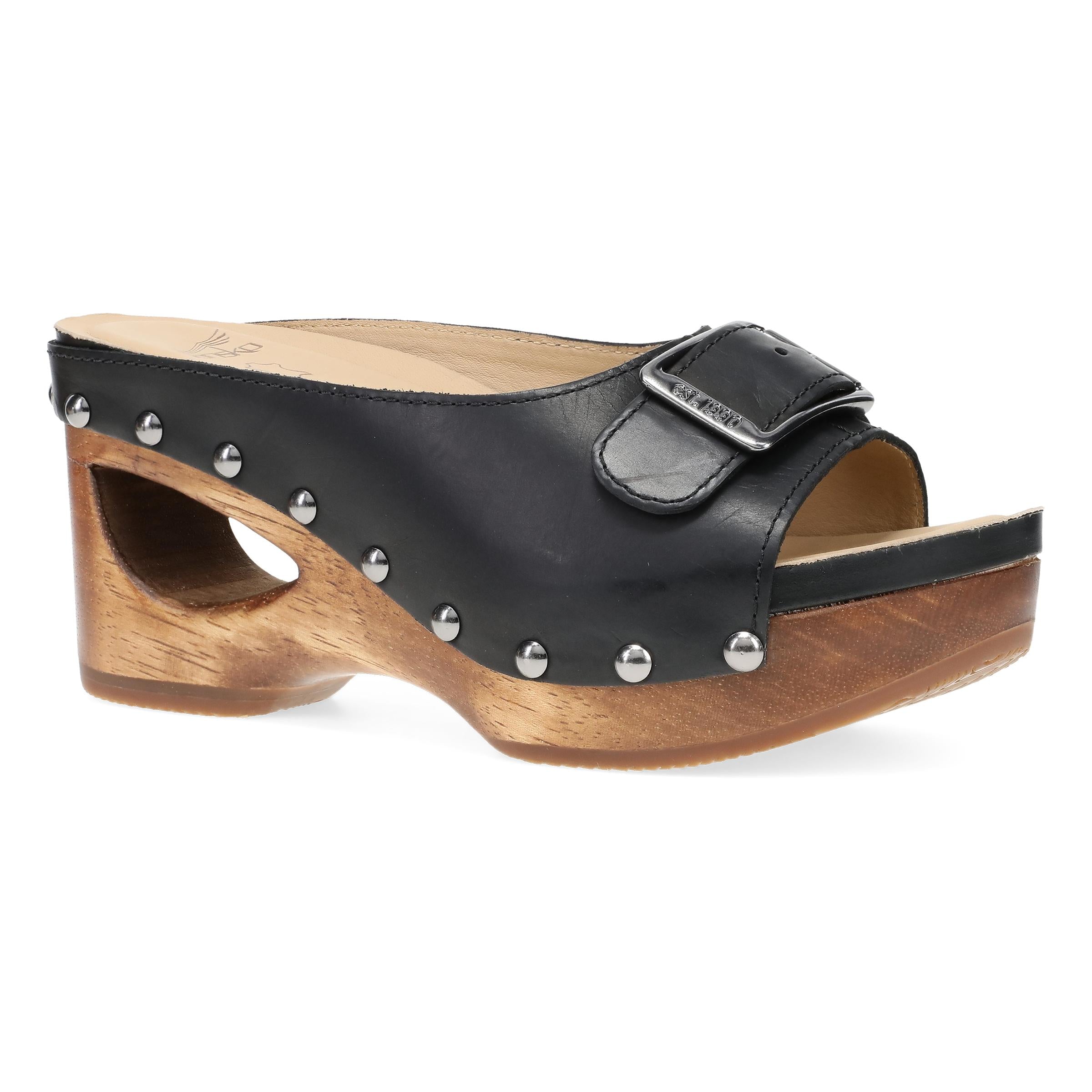 Dansko Adeline Black Calf