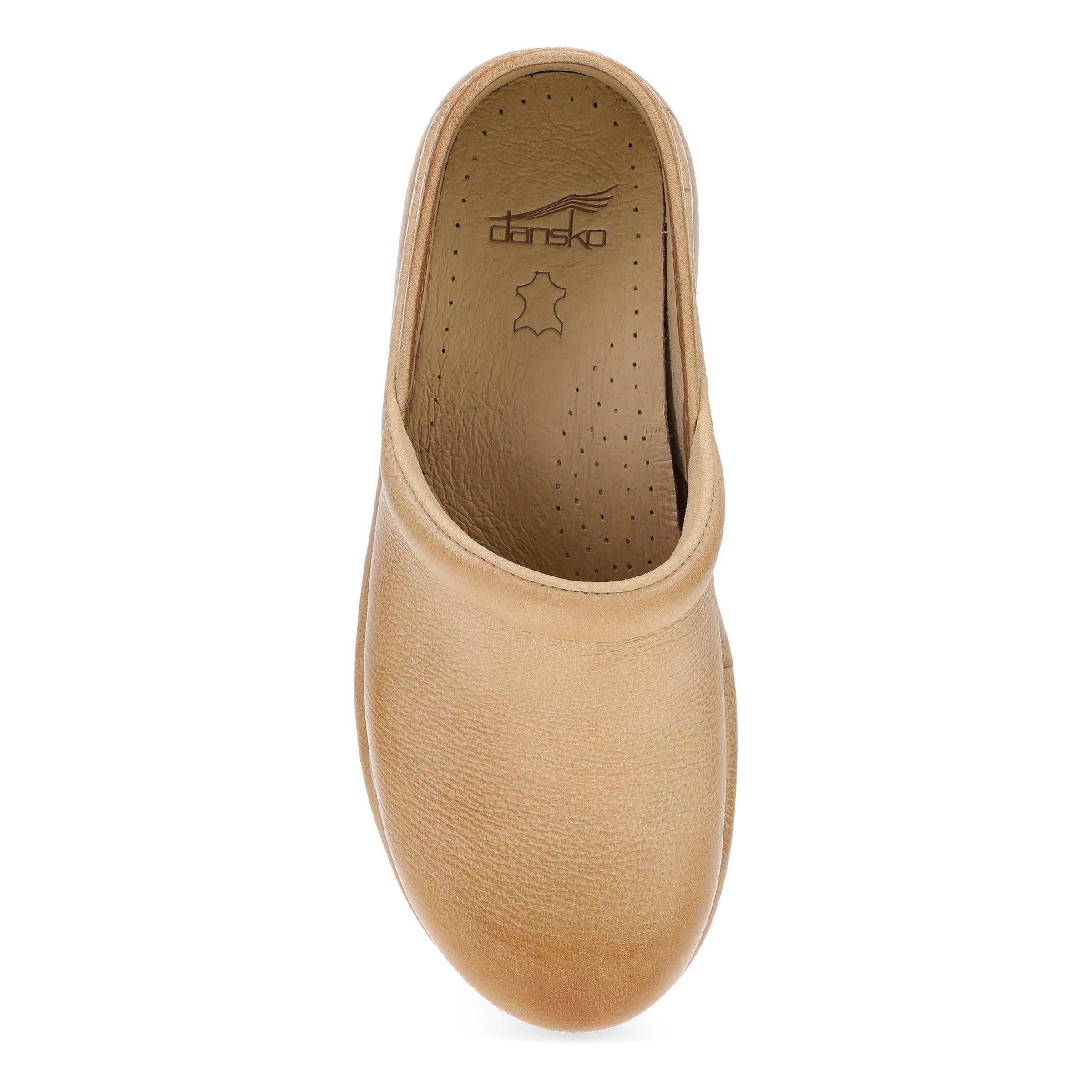 Dansko Platform Pro Honey Distressed