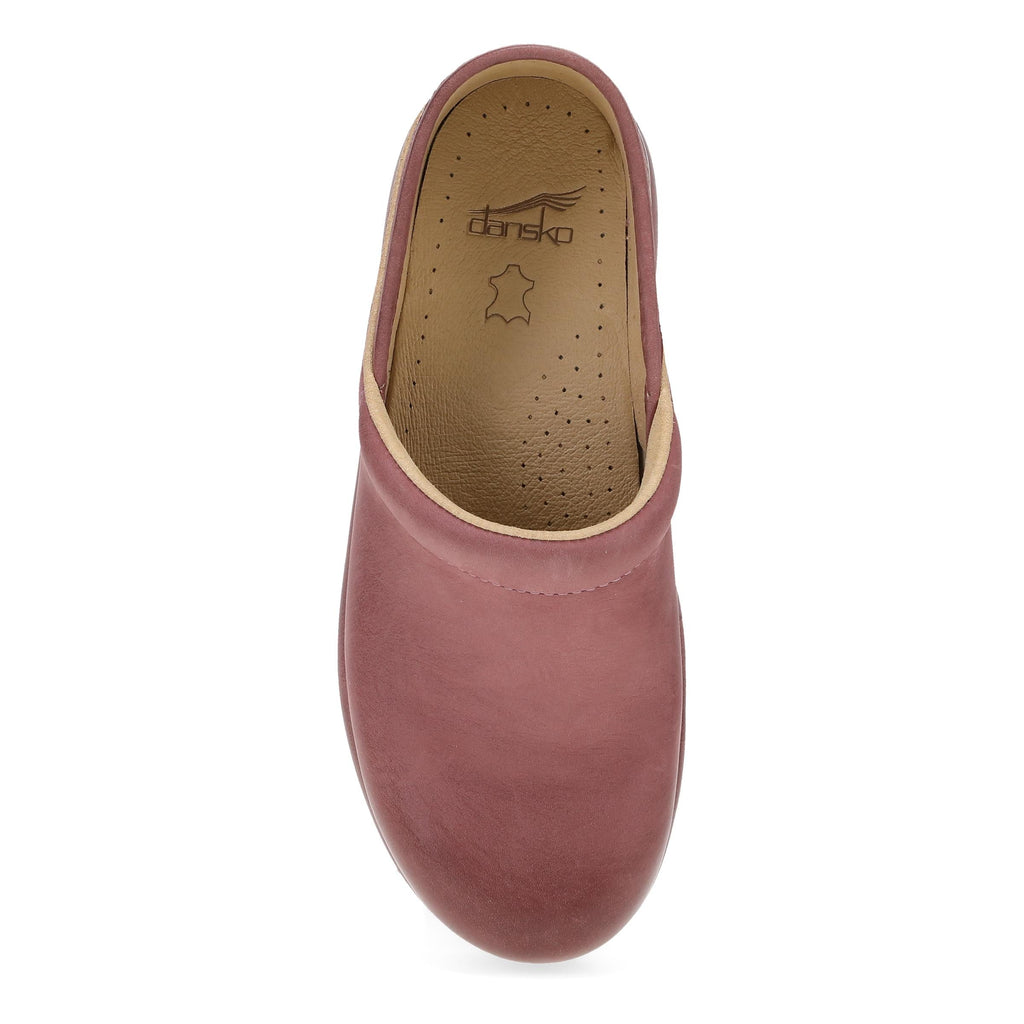 Dansko Platform Pro Rose Burnished Nubuck