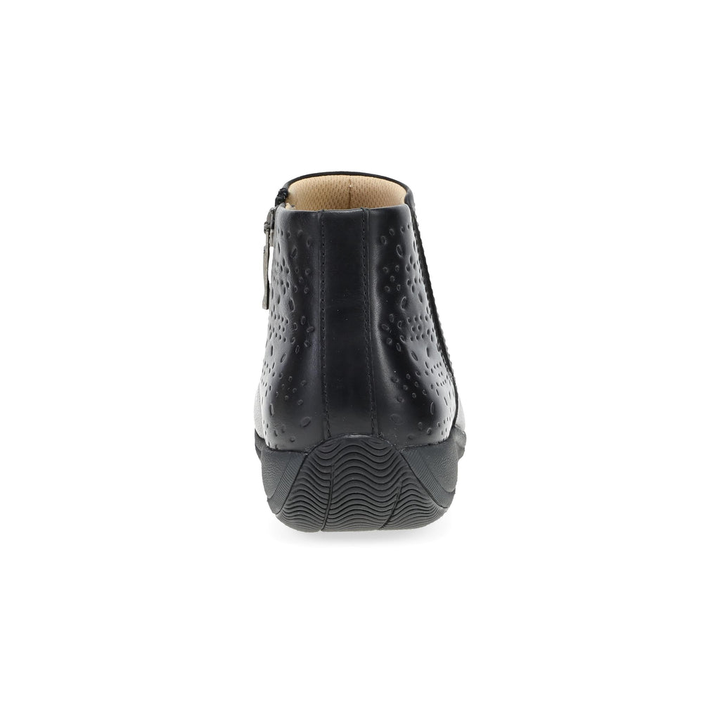 Dansko Sherry Black Waxy Burnished