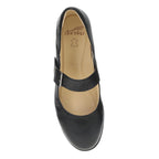 Dansko Collette Wide Black Burnished Nubuck