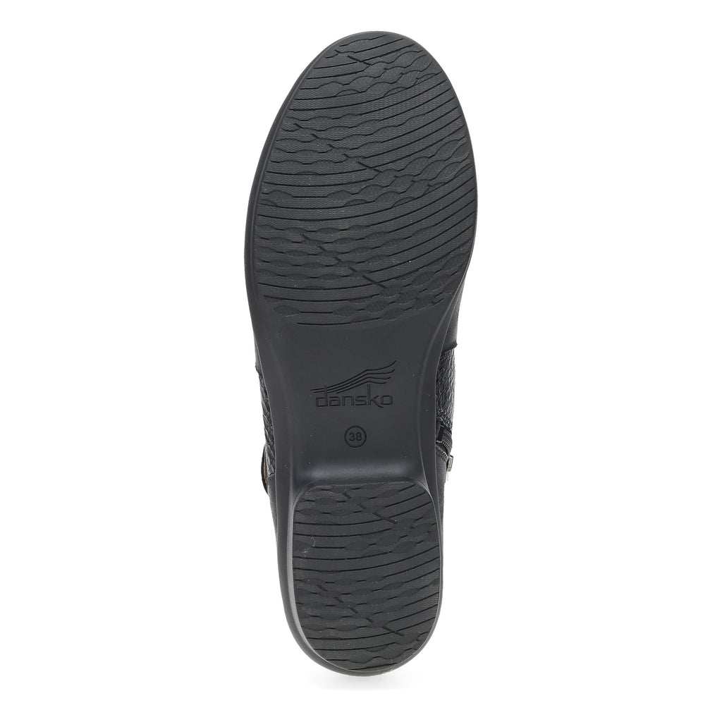 Dansko Carolyn Black Burnished Calf