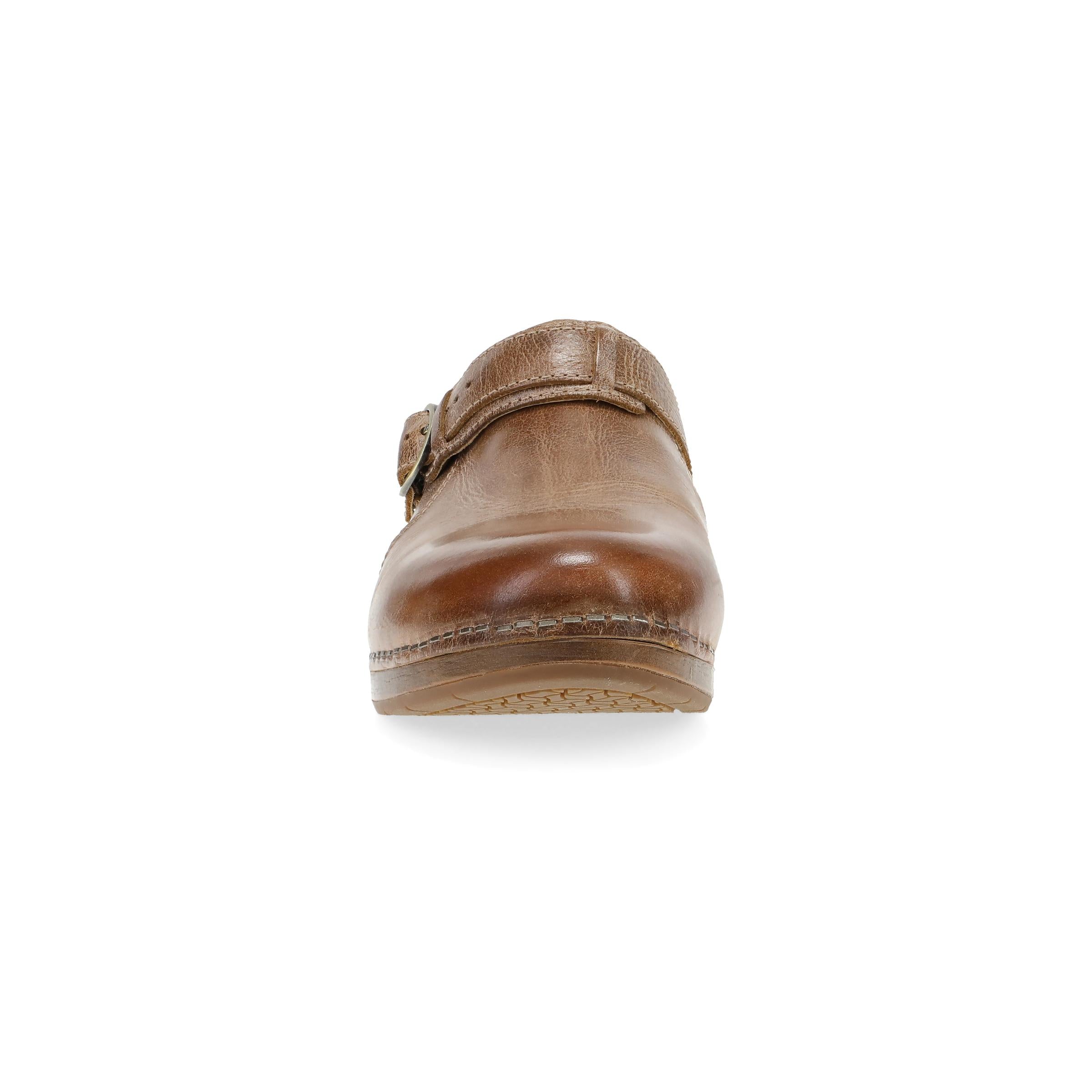 Dansko Millie Tan Waxy Brush Off