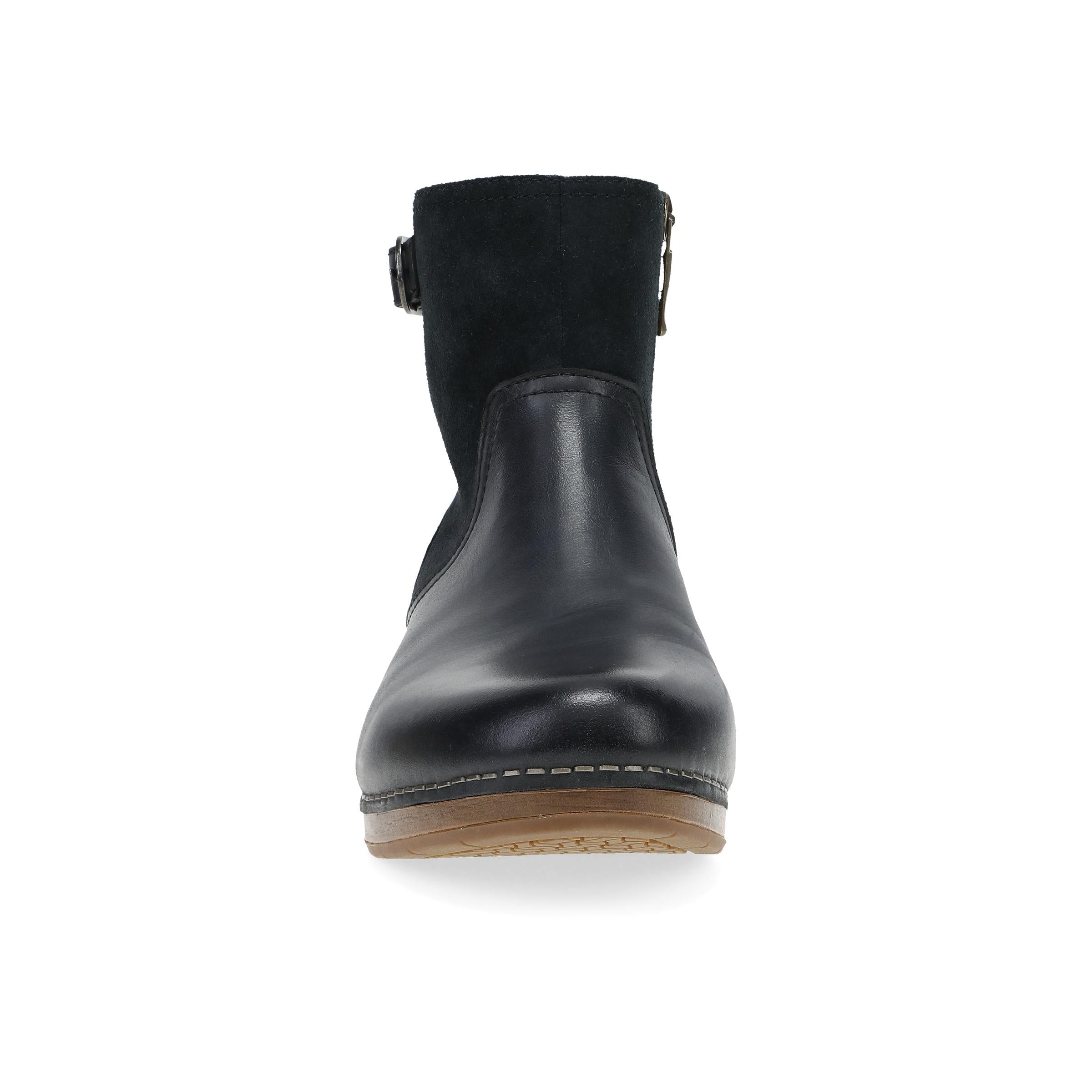 Dansko Monique Black Burnished Calf