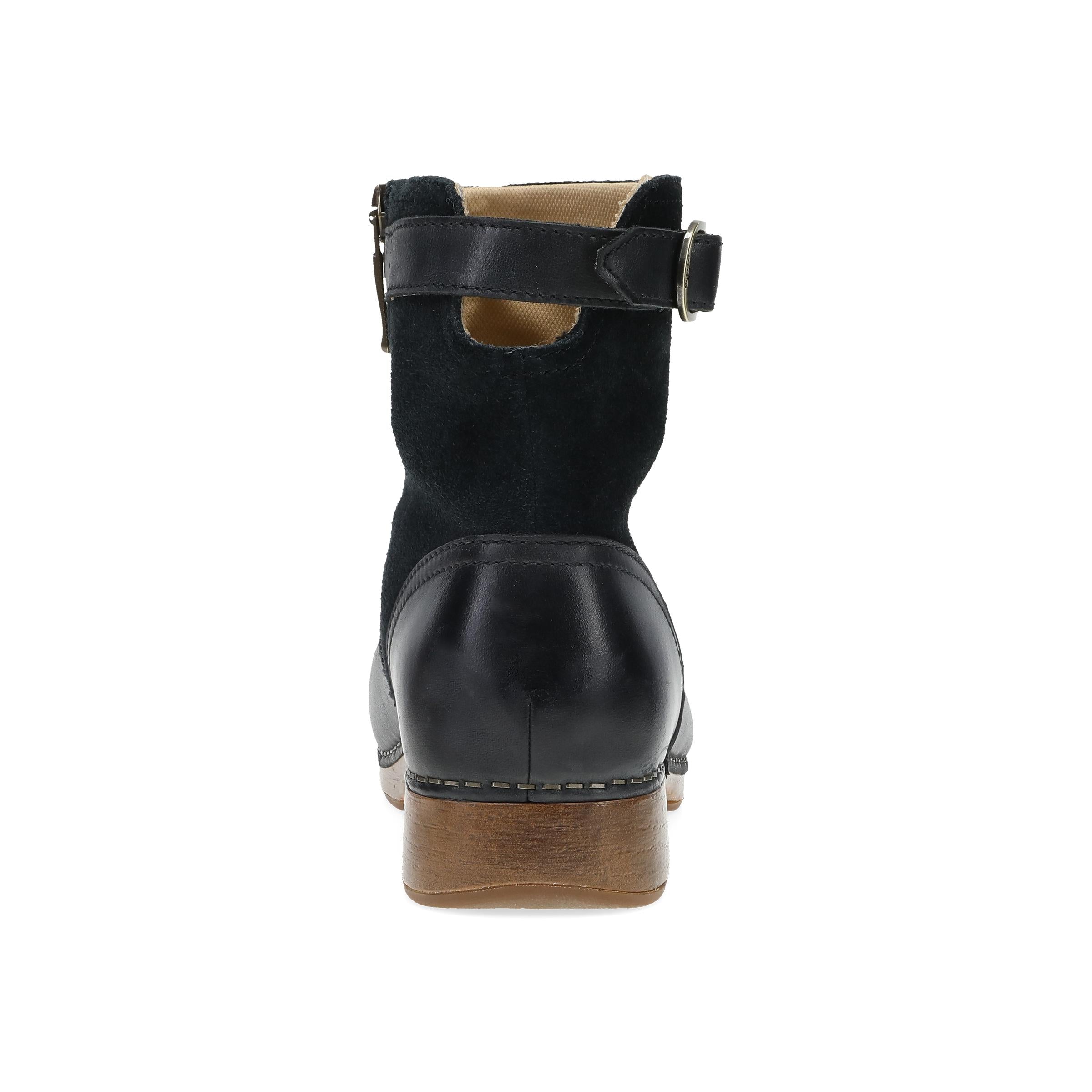 Dansko Monique Black Burnished Calf