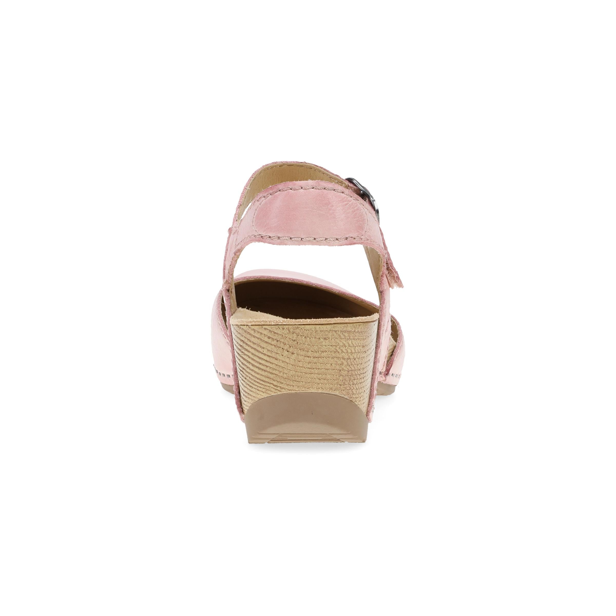 Dansko Tiffani Pink Milled Burnished
