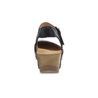 Dansko Tiffani Black Milled Burnished