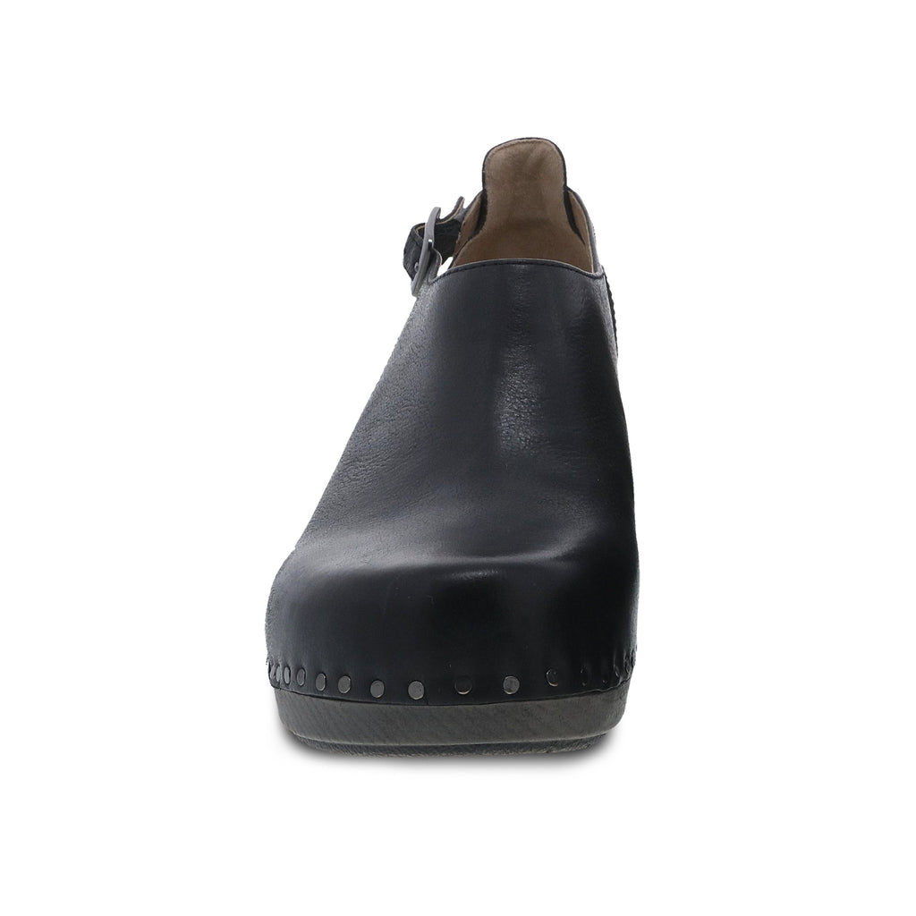 Dansko Sassy Black Milled Burnished