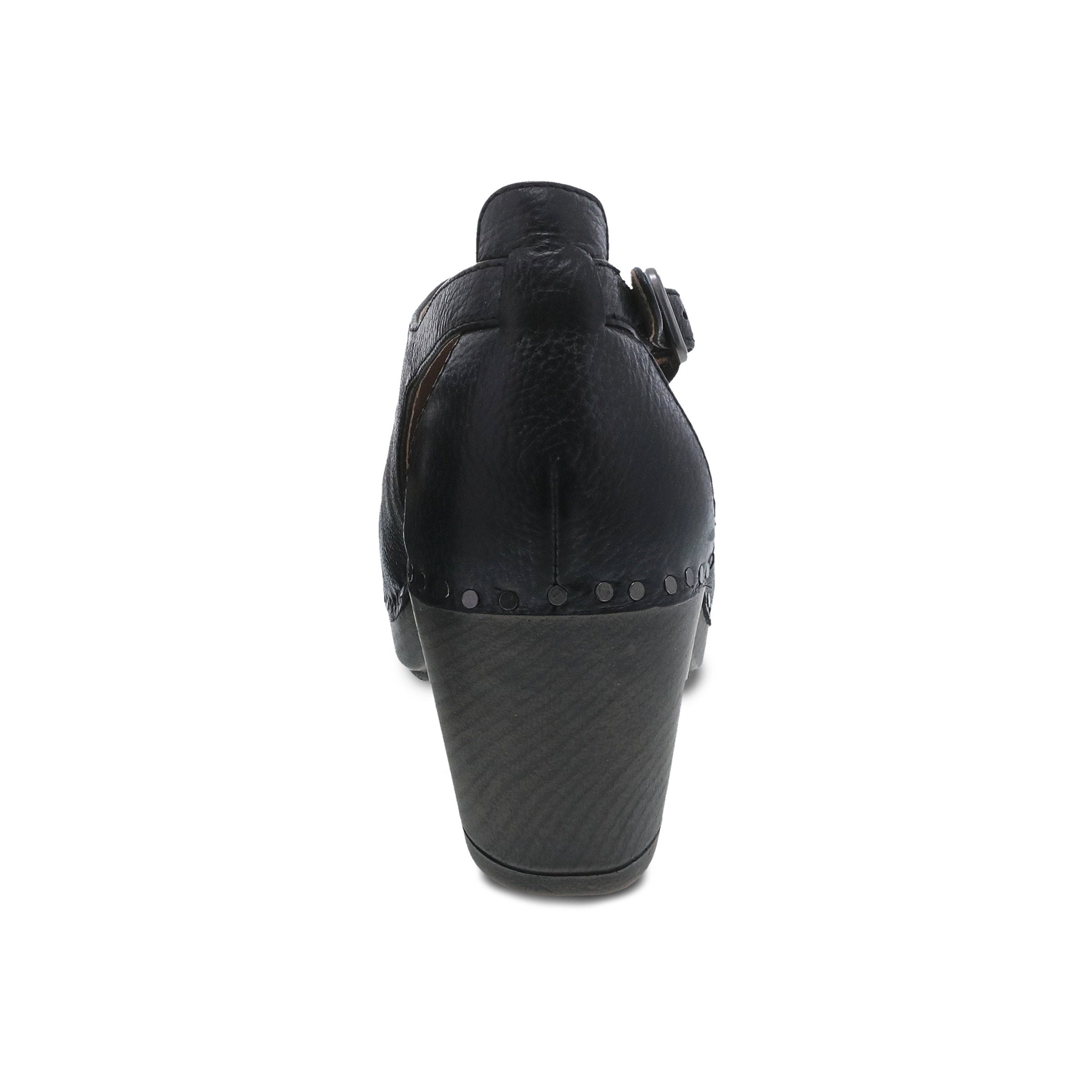 Dansko Sassy Black Milled Burnished