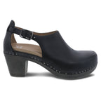 Dansko Sassy Black Milled Burnished