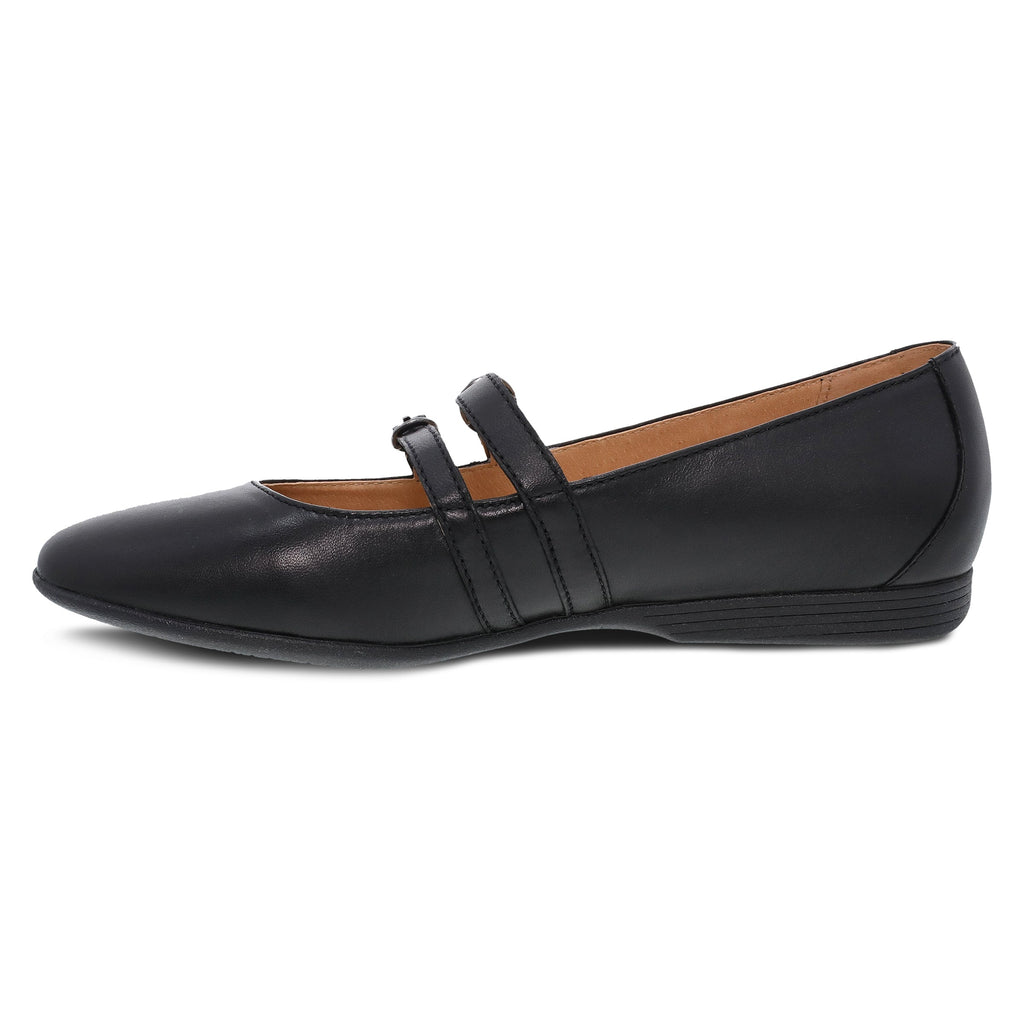 Dansko Leeza Black Nappa
