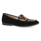 Dansko Lorri Black/Leopard Suede