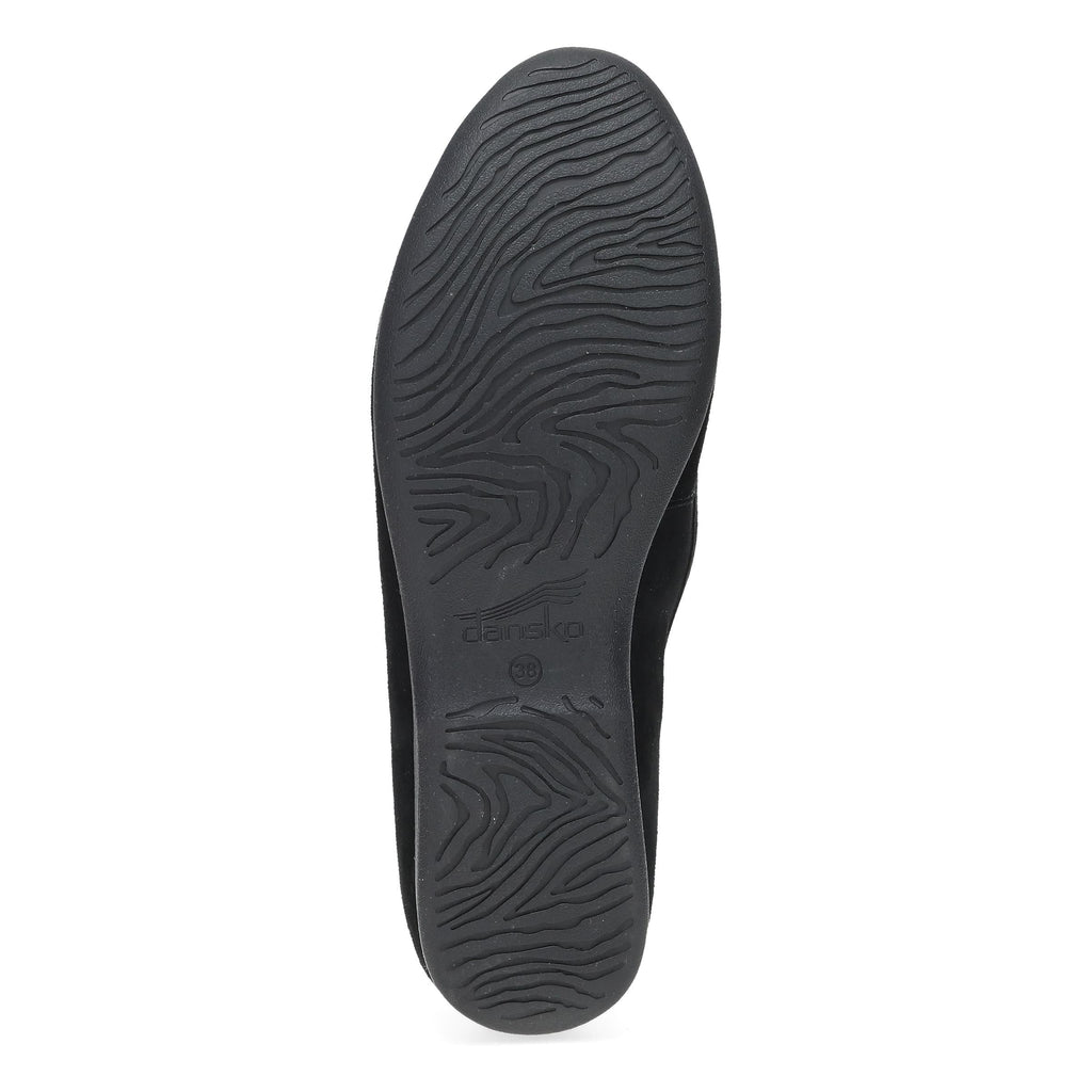 Dansko Lorri Black/Leopard Suede