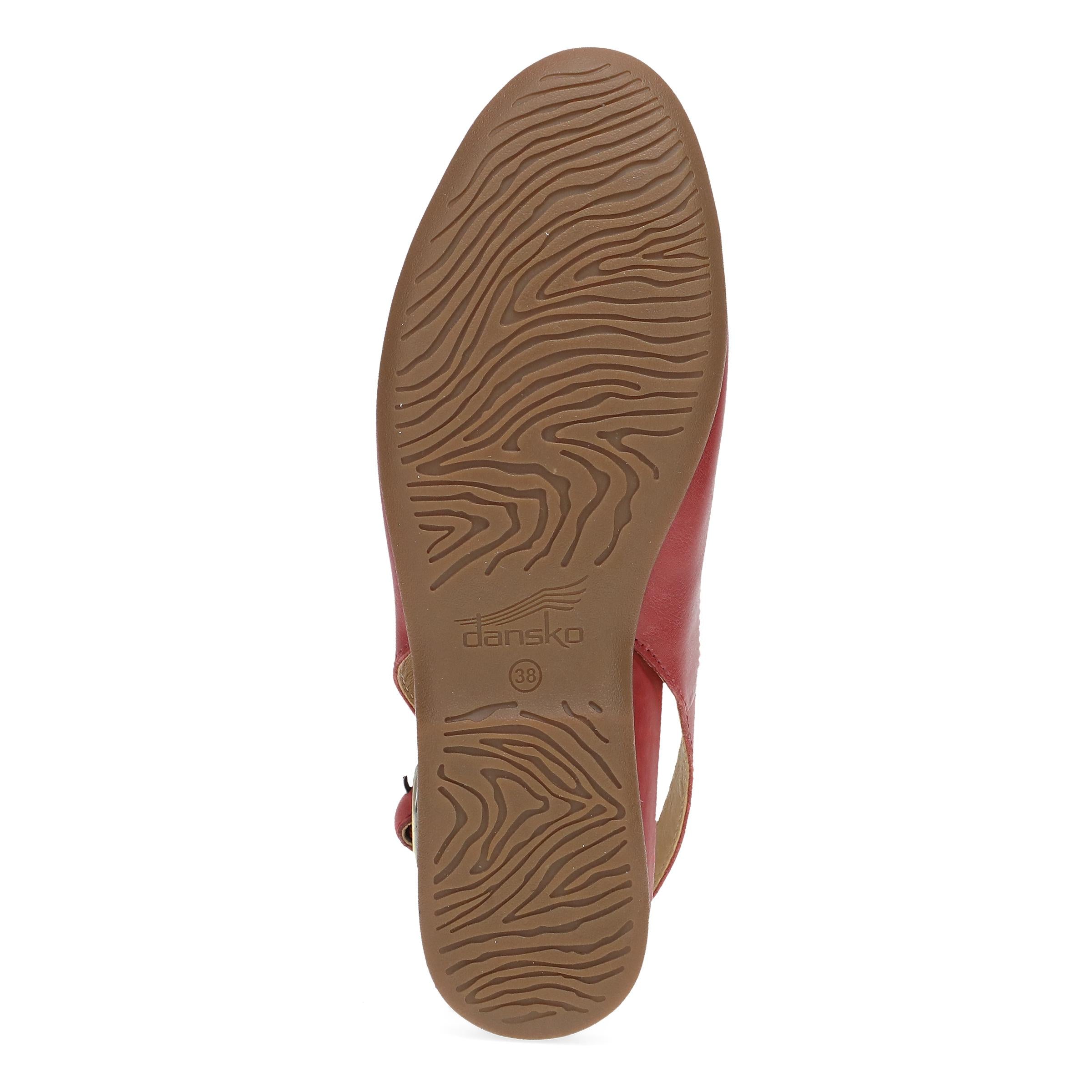  Lea Red Burnished Nappa