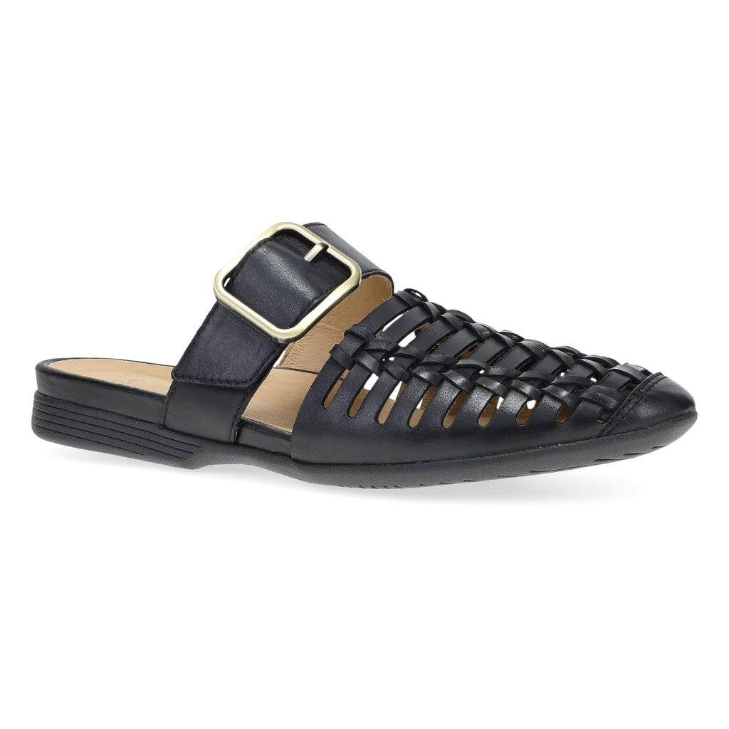 Dansko Leilani Black Burnished Nappa