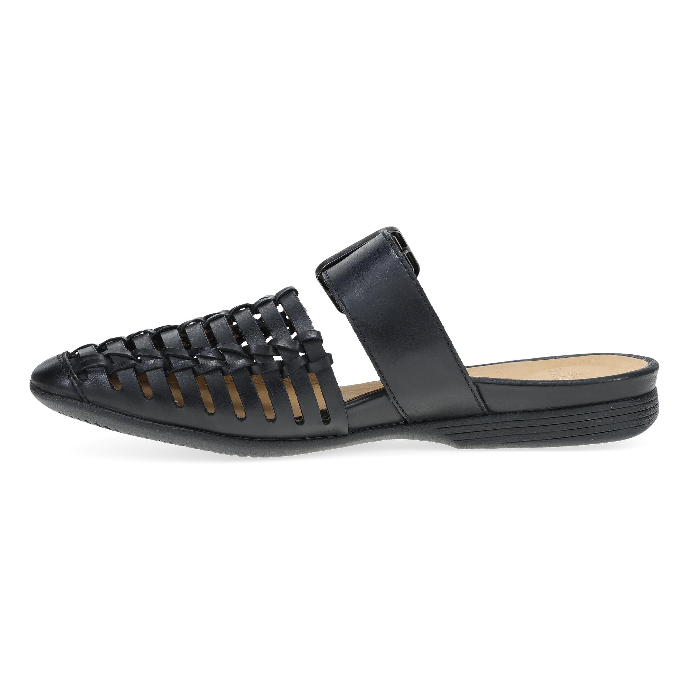 Dansko Leilani Black Burnished Nappa