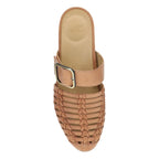 Dansko Leilani Light Tan Burnished Nappa
