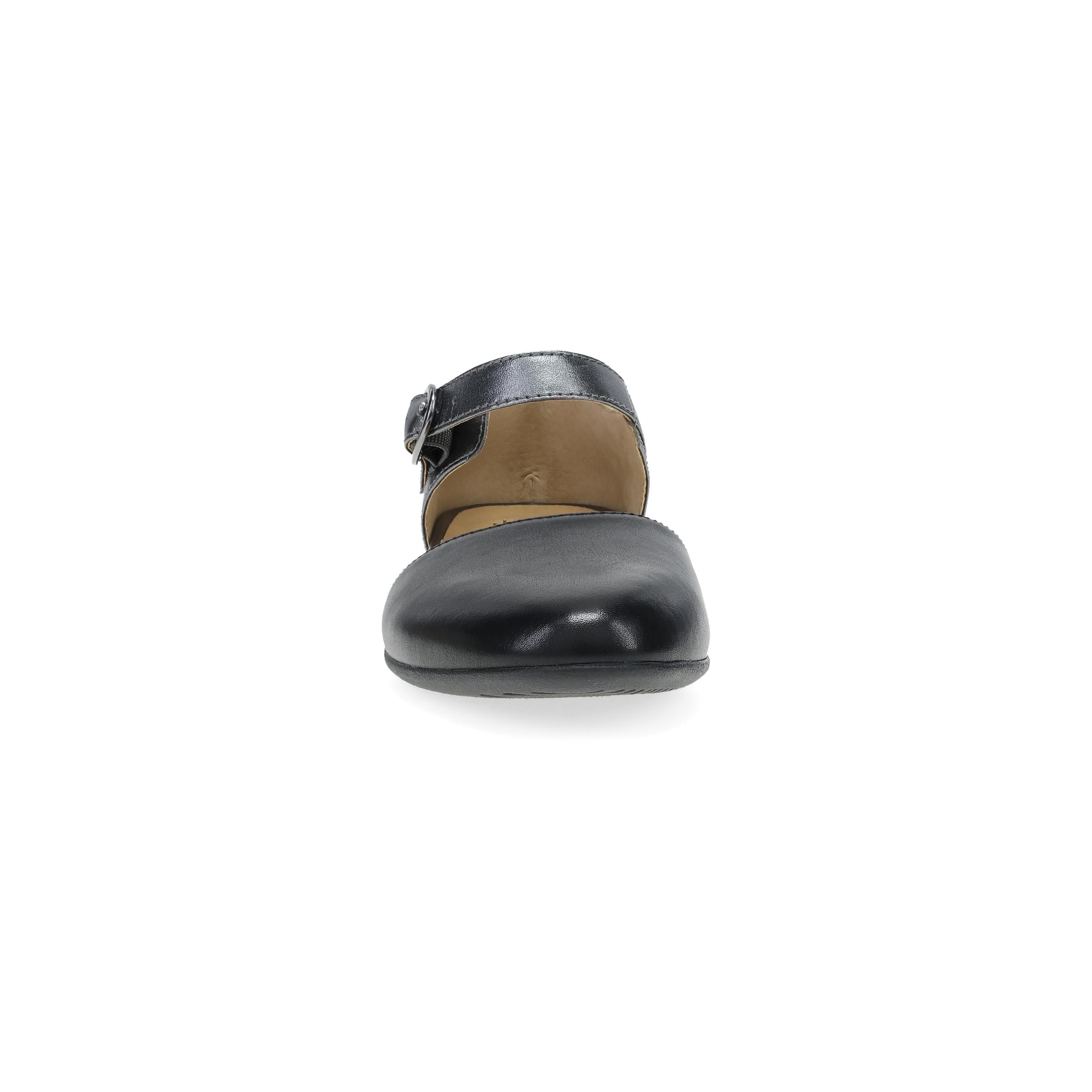 Dansko Liv Black/Pewter Metallic Nappa