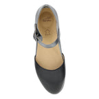 Dansko Liv Black/Pewter Metallic Nappa