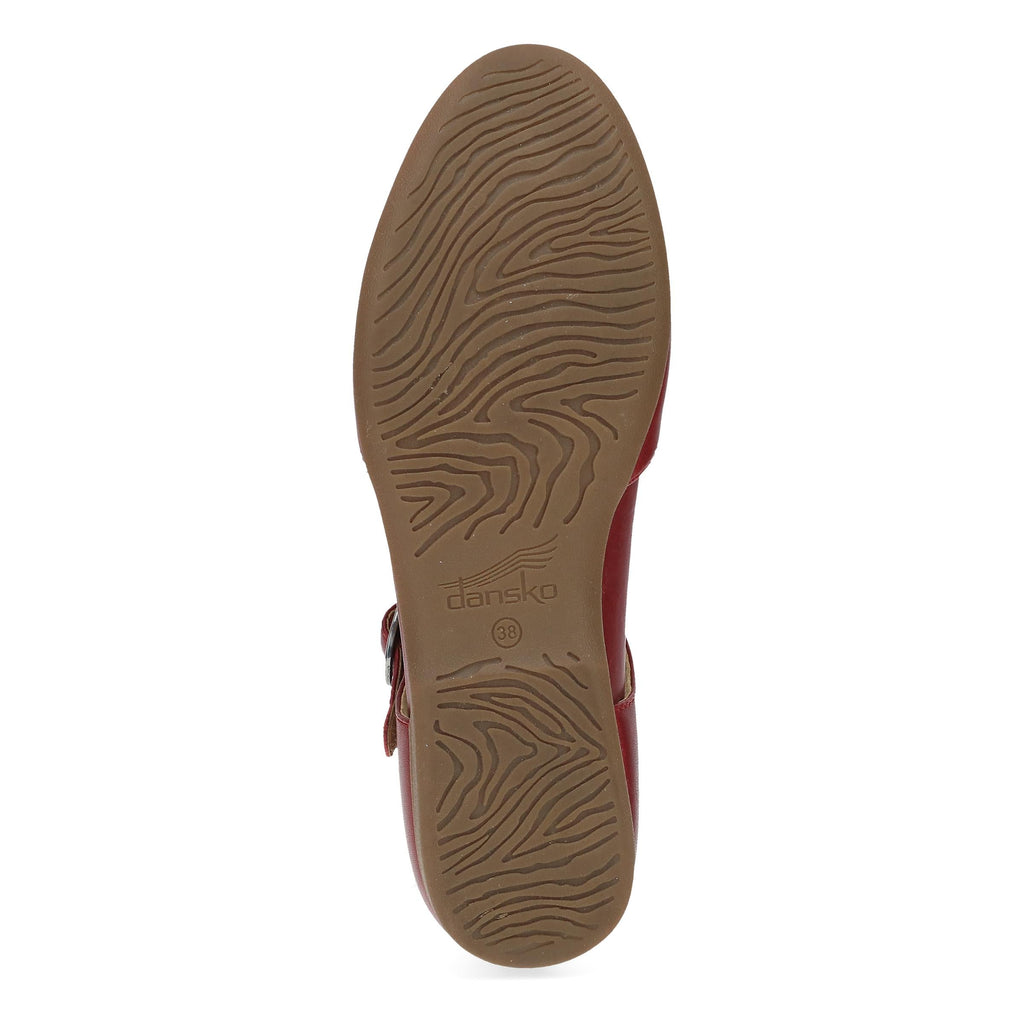 Dansko Liv Red Nappa