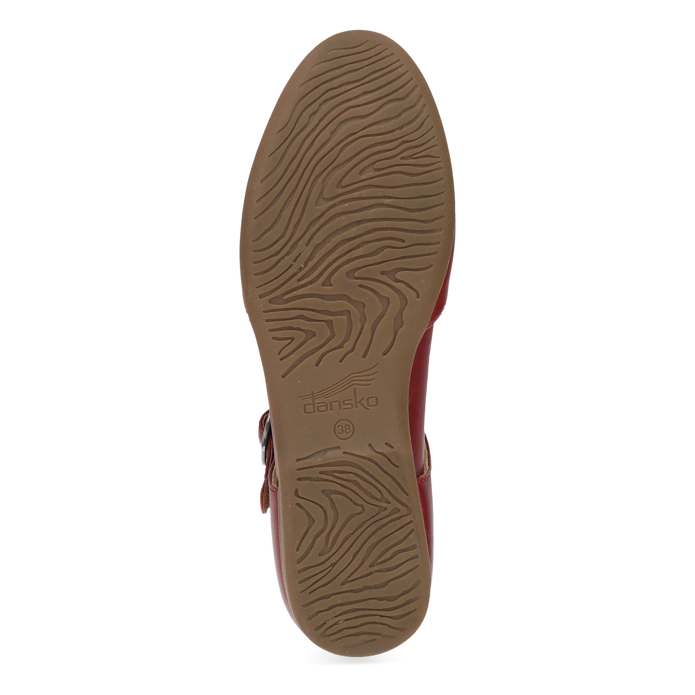 Dansko Liv Red Nappa