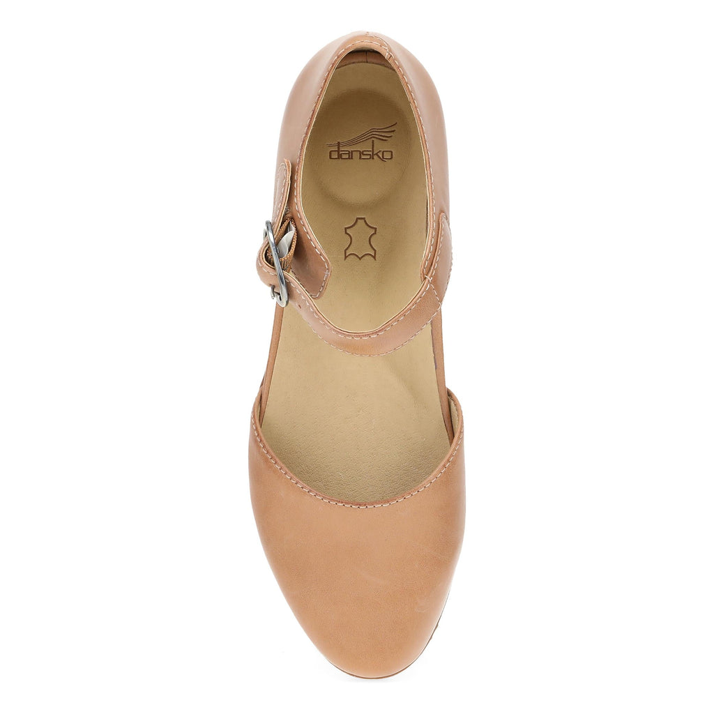 Dansko Liv Tan Burnished Nappa