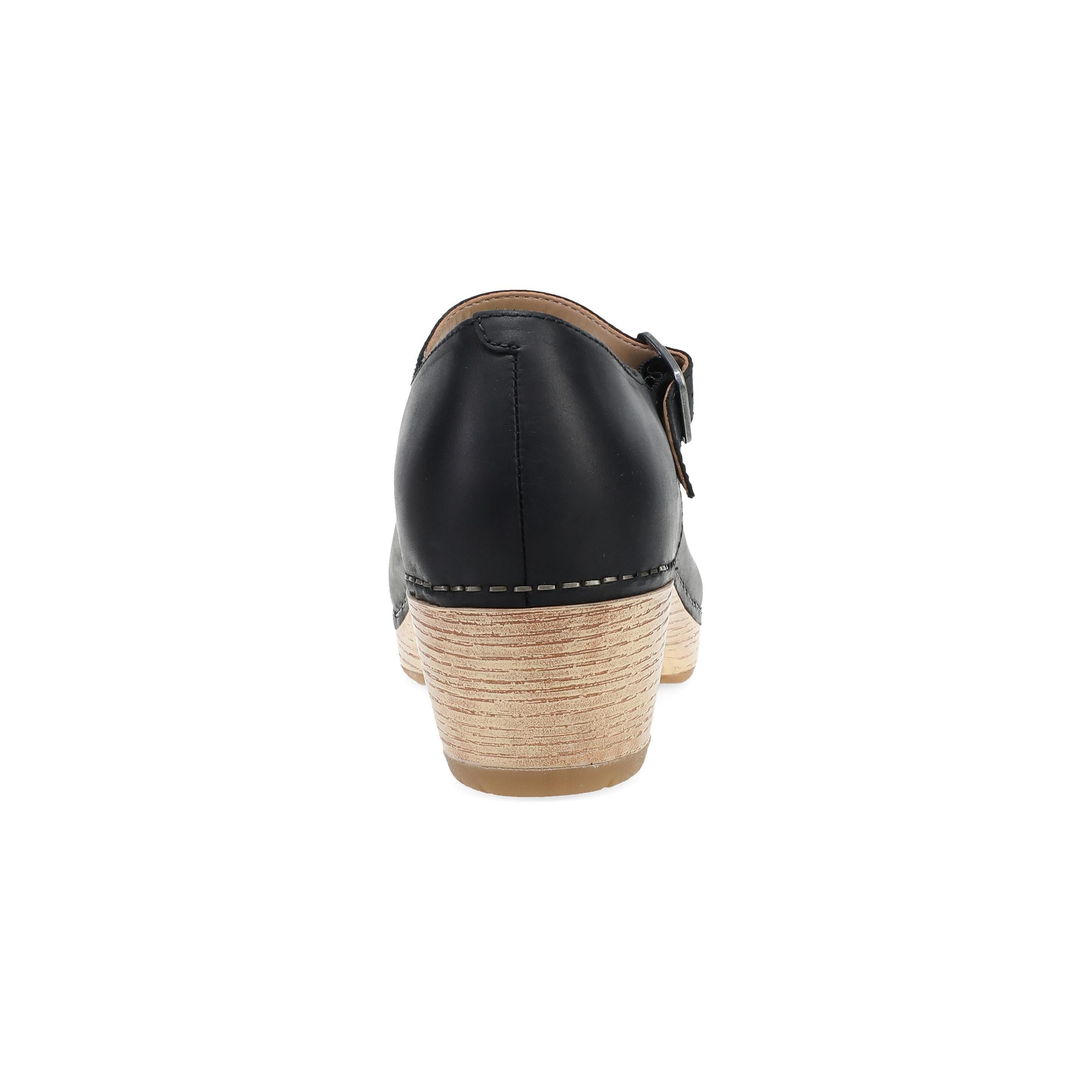 Dansko Lilah Black Oiled Pull Up