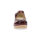 Dansko Lilah Red Waxy Burnished