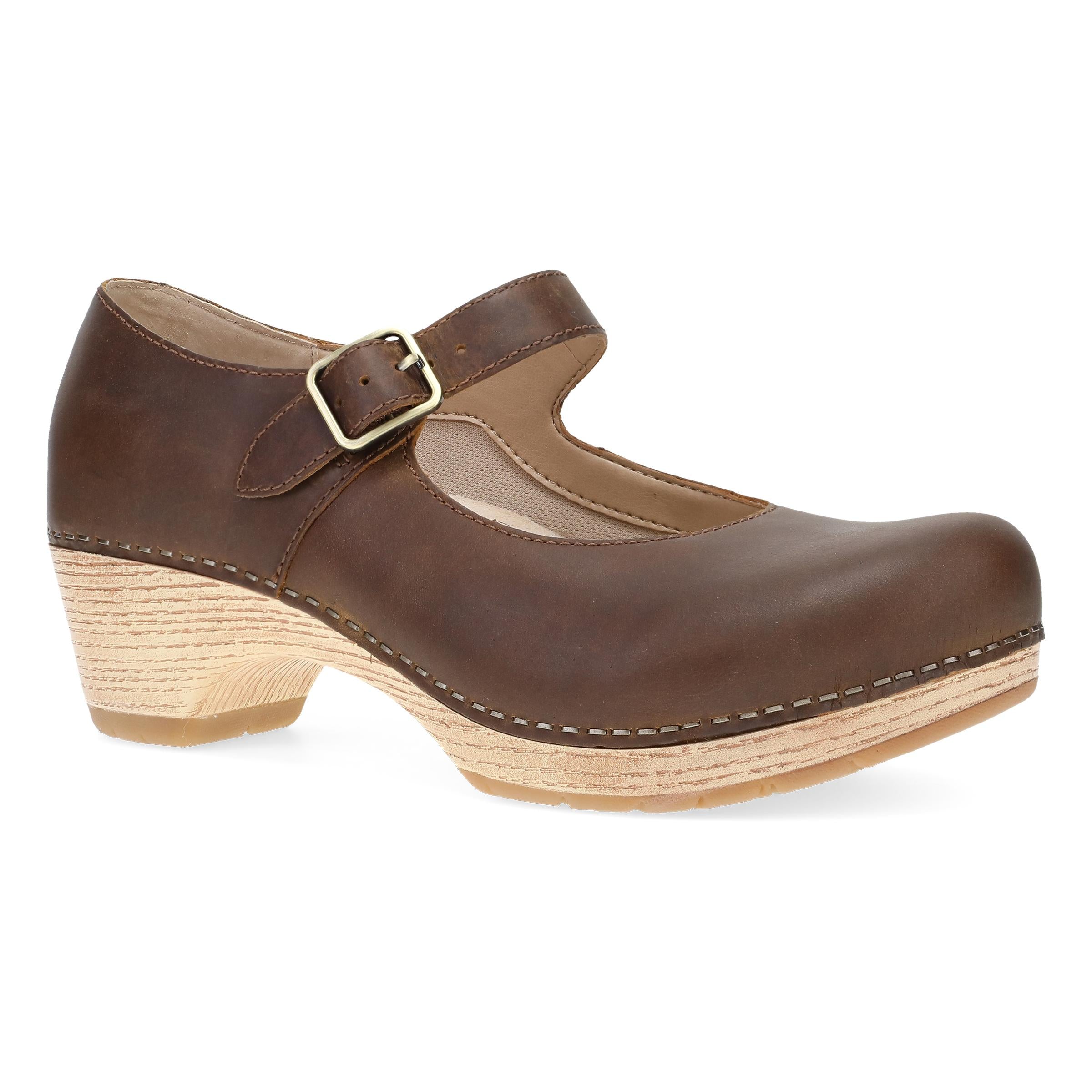 Dansko Lilah Tan Oiled Pull Up