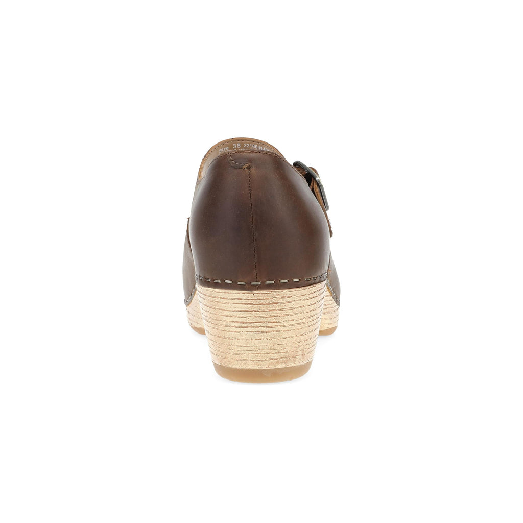 Dansko Lilah Tan Oiled Pull Up