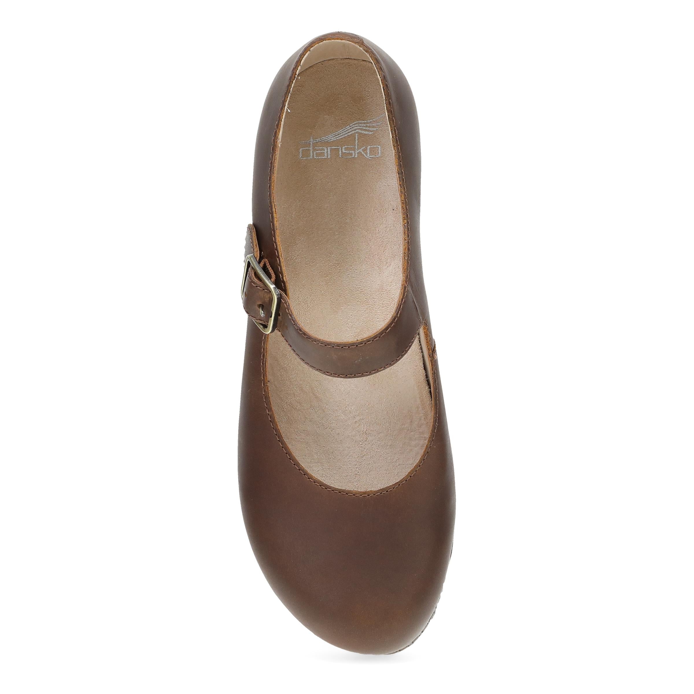 Dansko Lilah Tan Oiled Pull Up