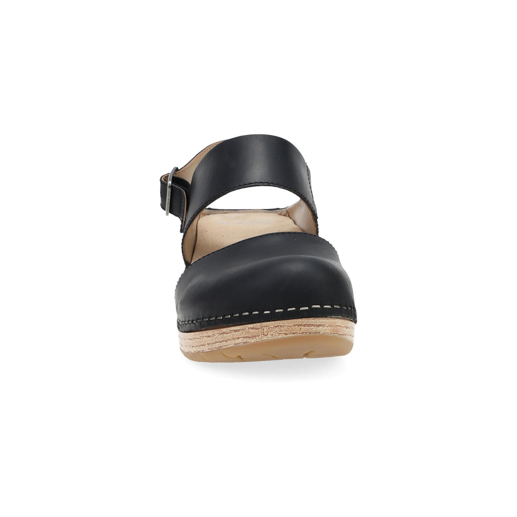Dansko Lucia Black Oiled Pull Up