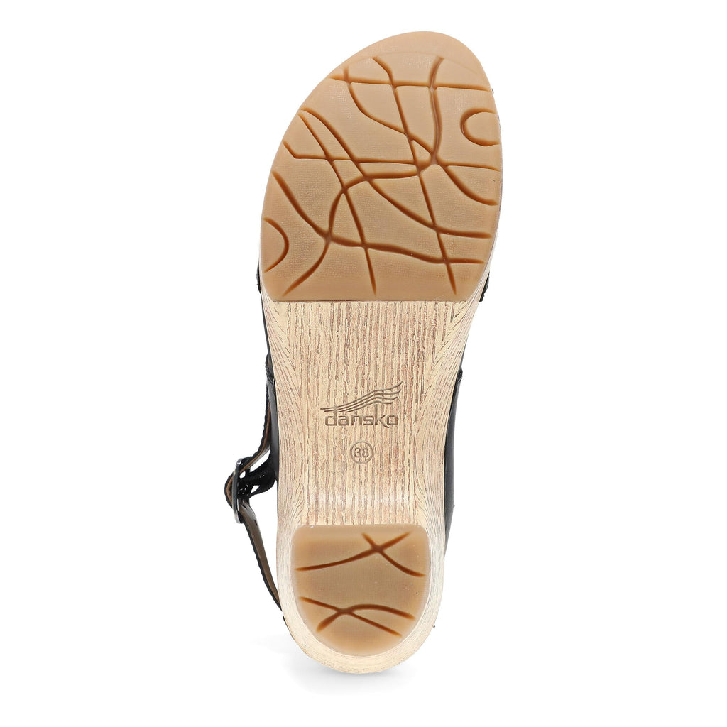 Dansko Lucia Black Oiled Pull Up
