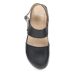 Dansko Lucia Black Oiled Pull Up