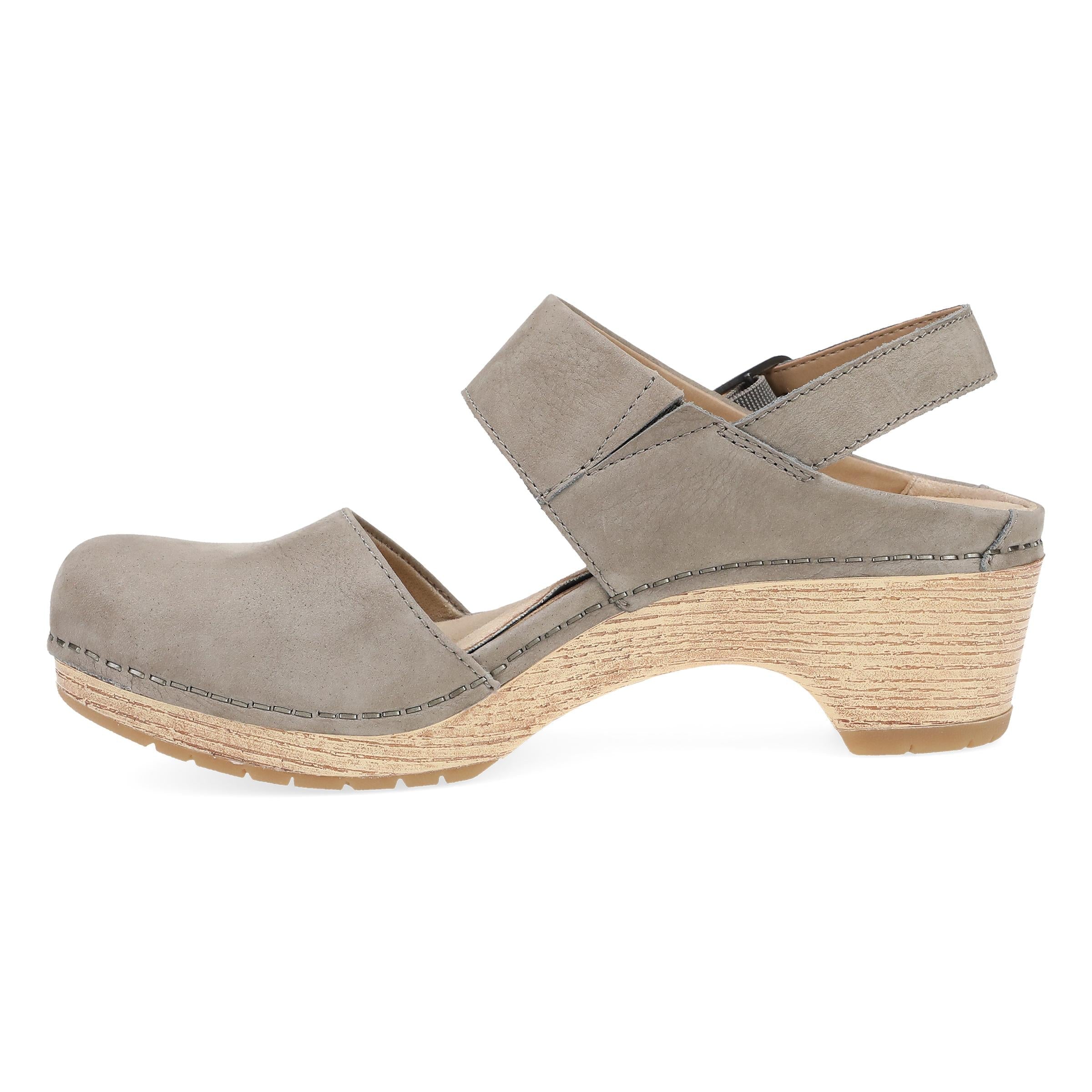 Dansko Lucia Taupe Milled Nubuck