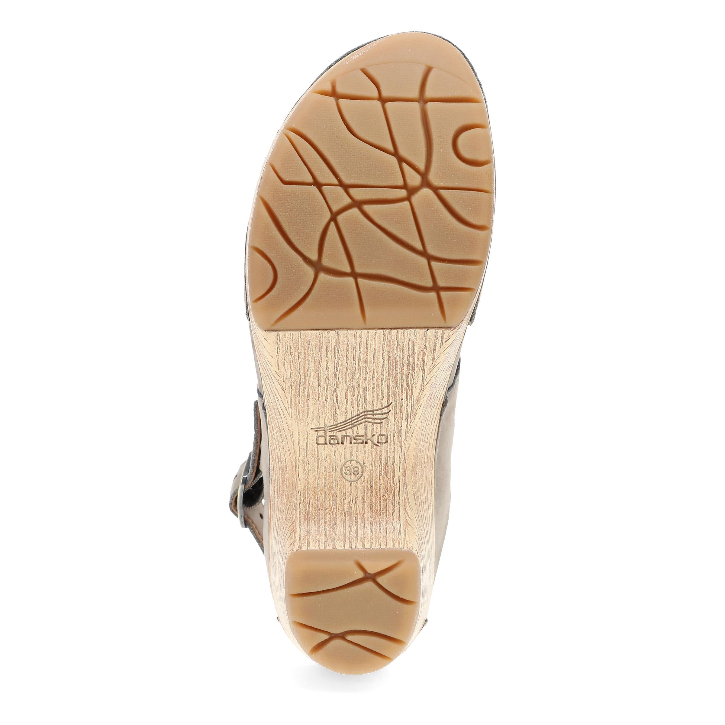 Dansko Lucia Taupe Milled Nubuck