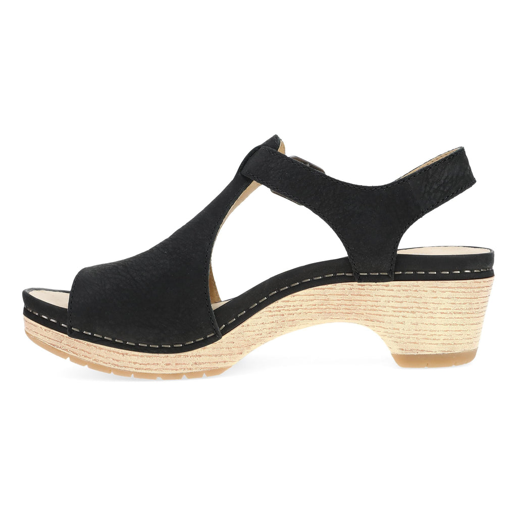 Dansko Laverne Black Milled Nubuck