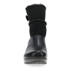 Dansko Lillith Black Waxy Milled