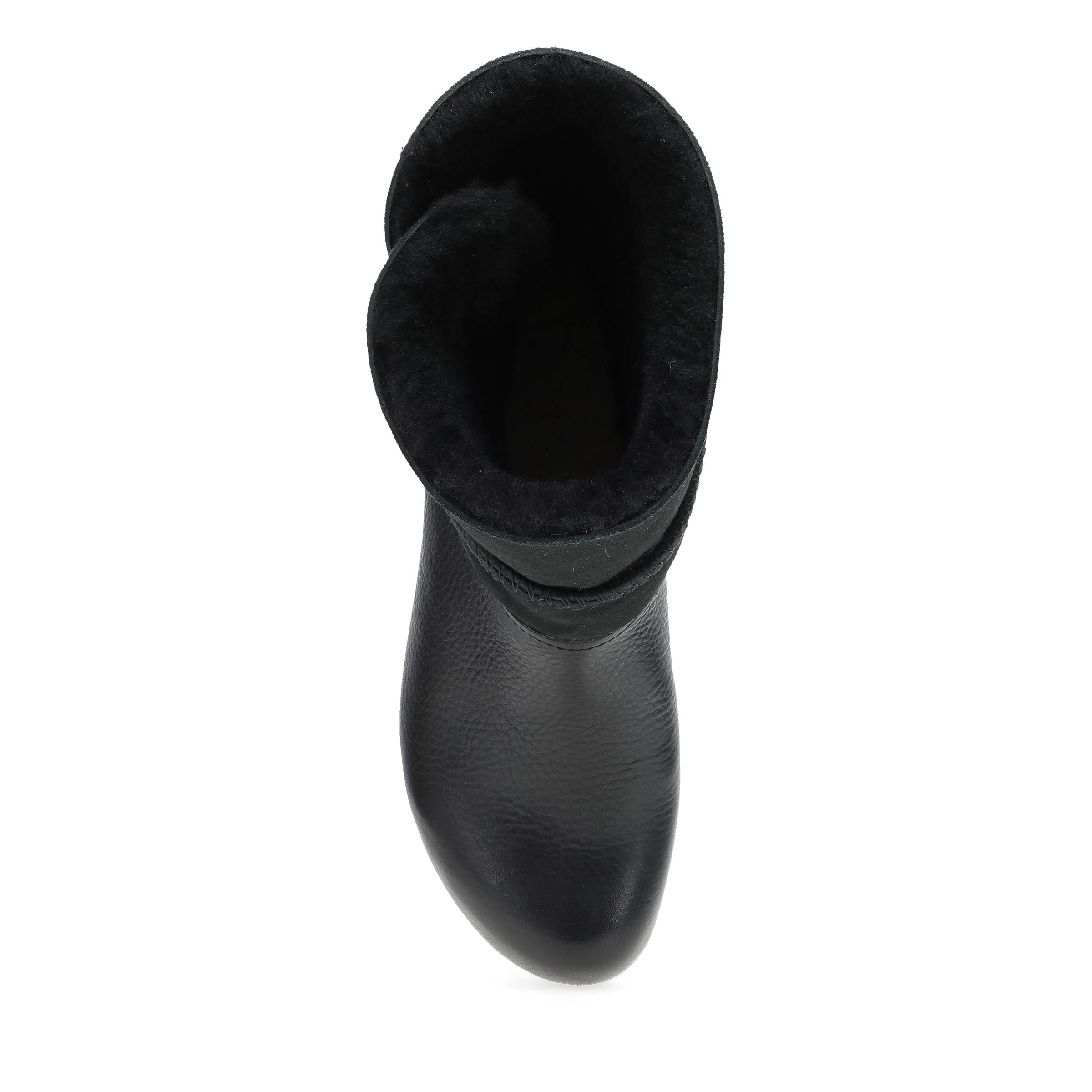 Dansko Lillith Black Waxy Milled