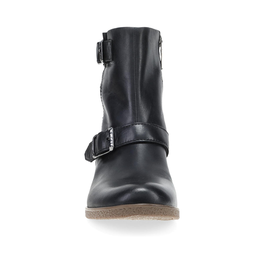 Dansko Delphine Black Waterproof Burnished