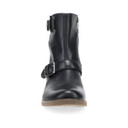 Dansko Delphine Black Waterproof Burnished