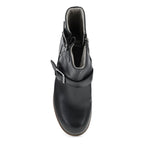 Dansko Delphine Black Waterproof Burnished