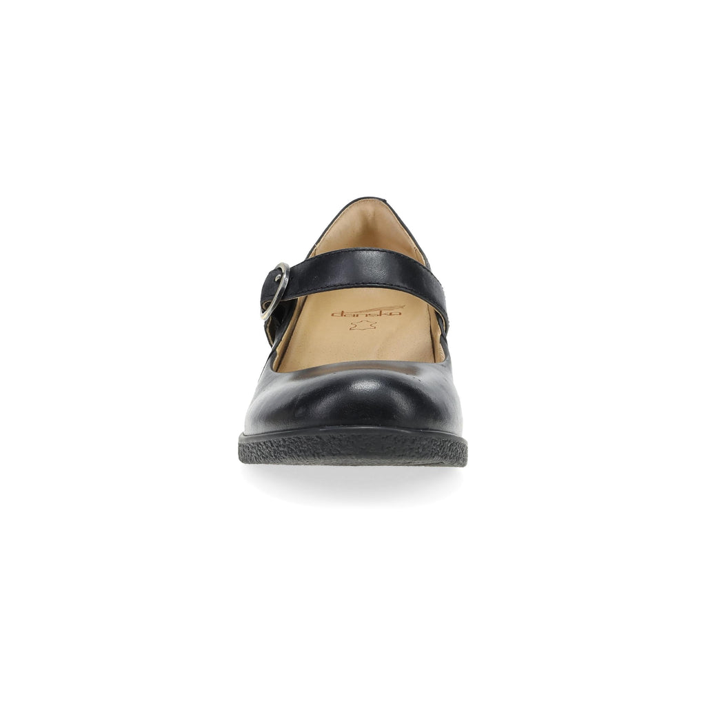 Dansko Deirdra Black Waterproof Burnished