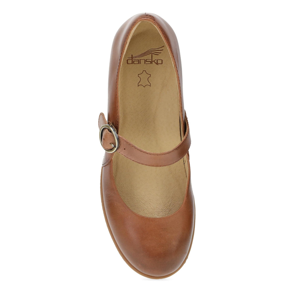 Dansko Deirdra Tan Waterproof Burnished