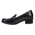 Dansko Danica Wide Black Waterproof Burnished